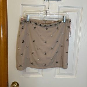 Forever 21 Beaded Mini Skirt